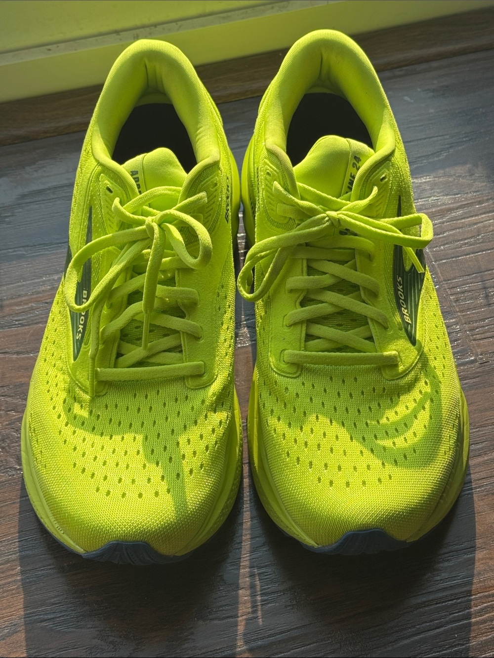 Brooks Neon Yellow Men's Running Sneakers